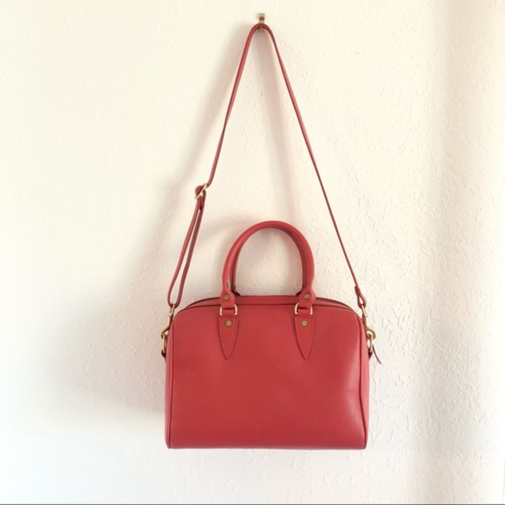 JW Hulme Emerson Satchel in Watermelon